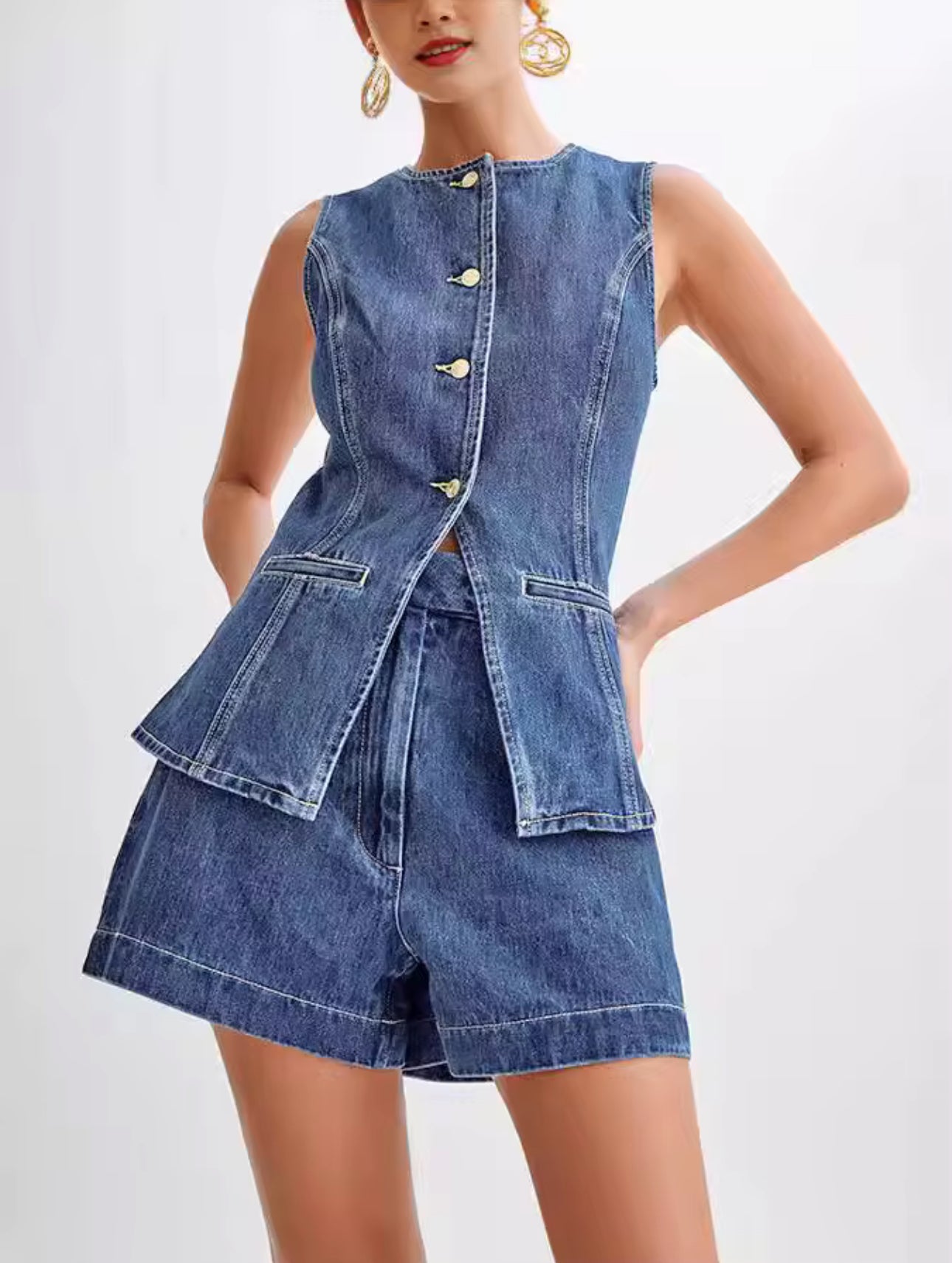 Denim Confidence – Zweiteiler