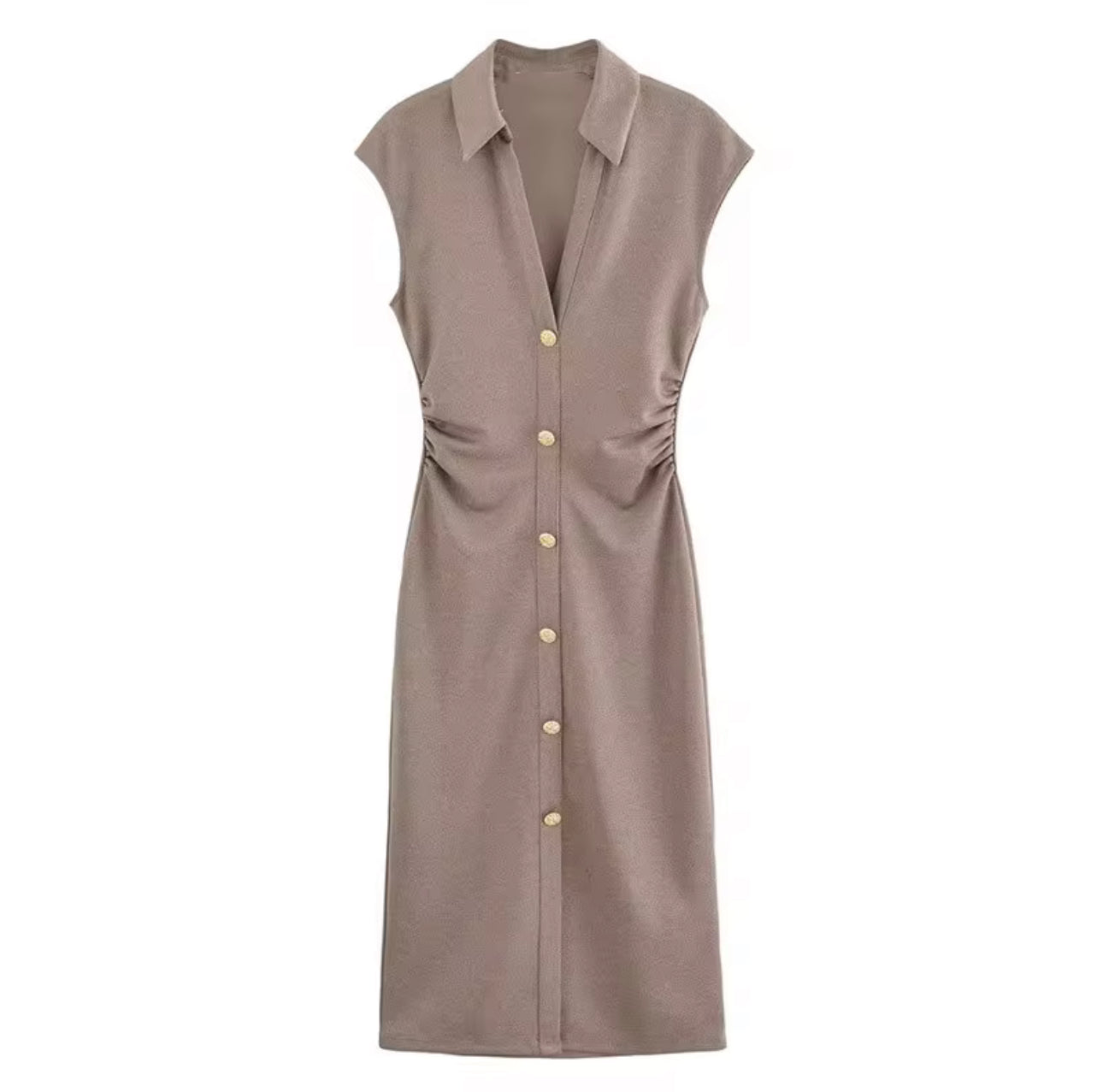 Button Down Dress – Smart & Soft