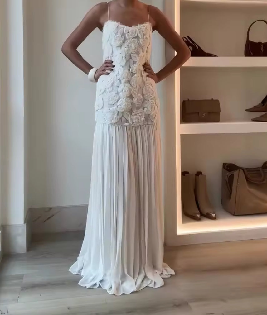 Rosalie Pleat Gown