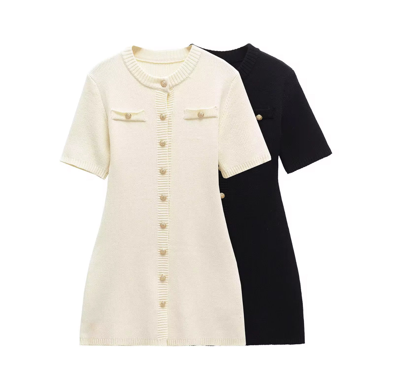 Office Strickkleid