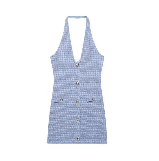 Azure Chic Dress