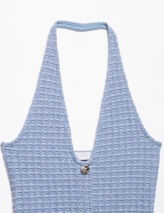Azure Chic Dress